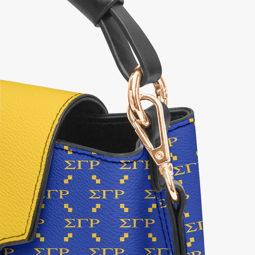 Greeklife Accessories - Sigma Gamma Rho Sorority Mini Delicate Women’s Crossbody Bag A31