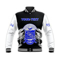 Personalised Phi Beta Sigma Black Gomab  Baseball Jacket