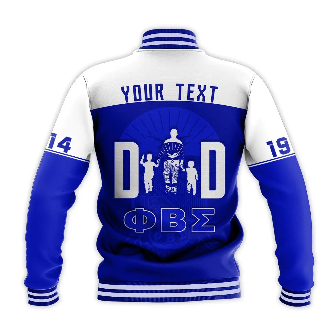 Africa Zone Jacket - Personalised Phi Beta Sigma Happy Father'S Day Baseball Jacket J5