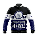 Personalised Phi Beta Sigma 1914 Simple Style Baseball Jacket