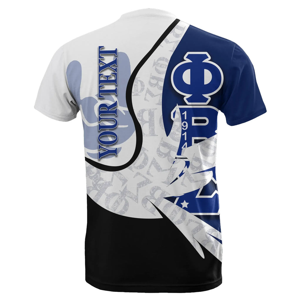 Africa Zone T-shirt - Personalized Phi Beta Sigma T-shirt J5
