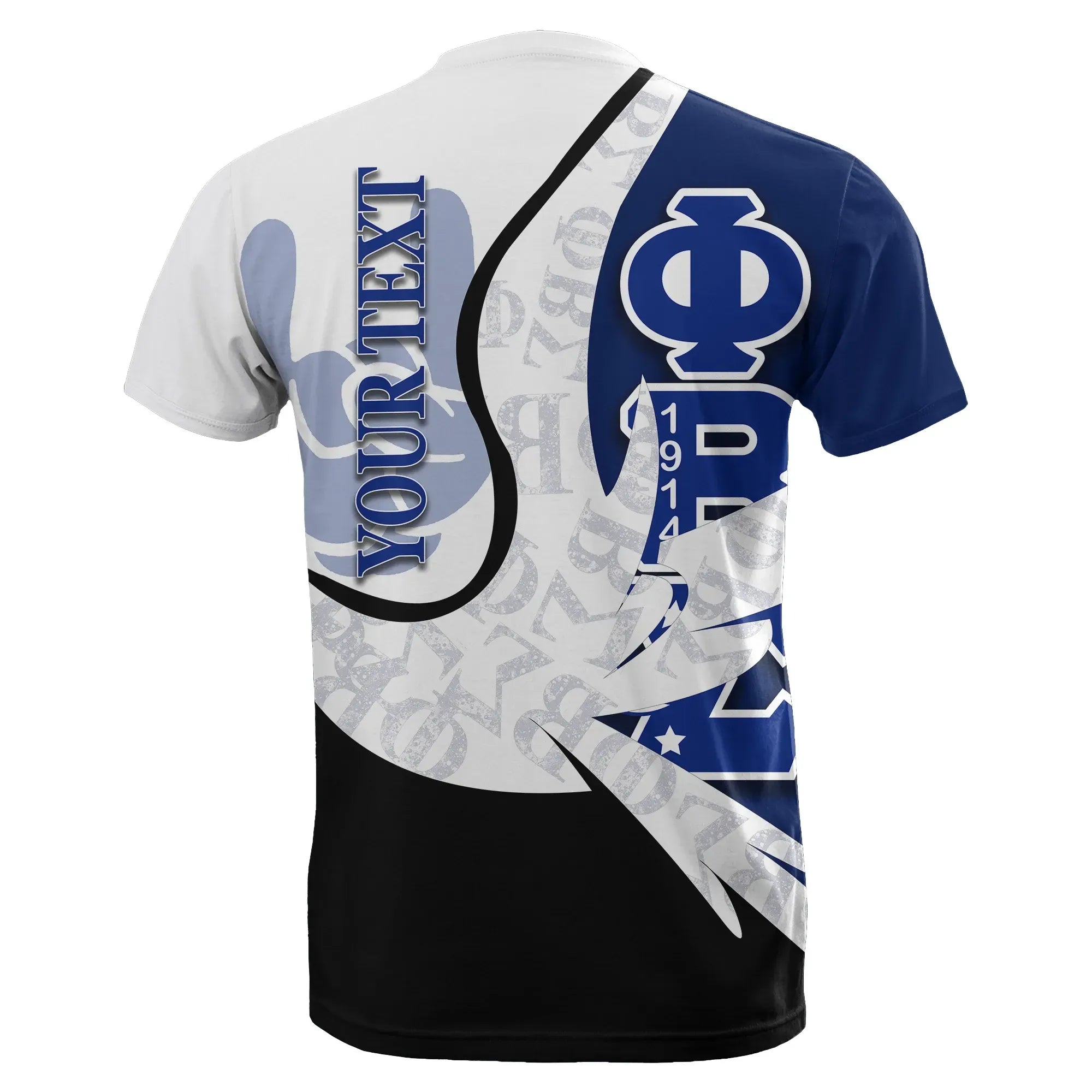 Africa Zone T-shirt - Personalized Phi Beta Sigma T-shirt J5