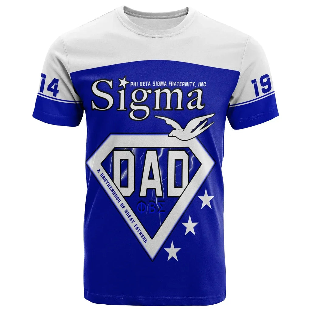 Africa Zone T-shirt - Personalized Phi Beta Sigma Happy Father'S Day T-shirt J5
