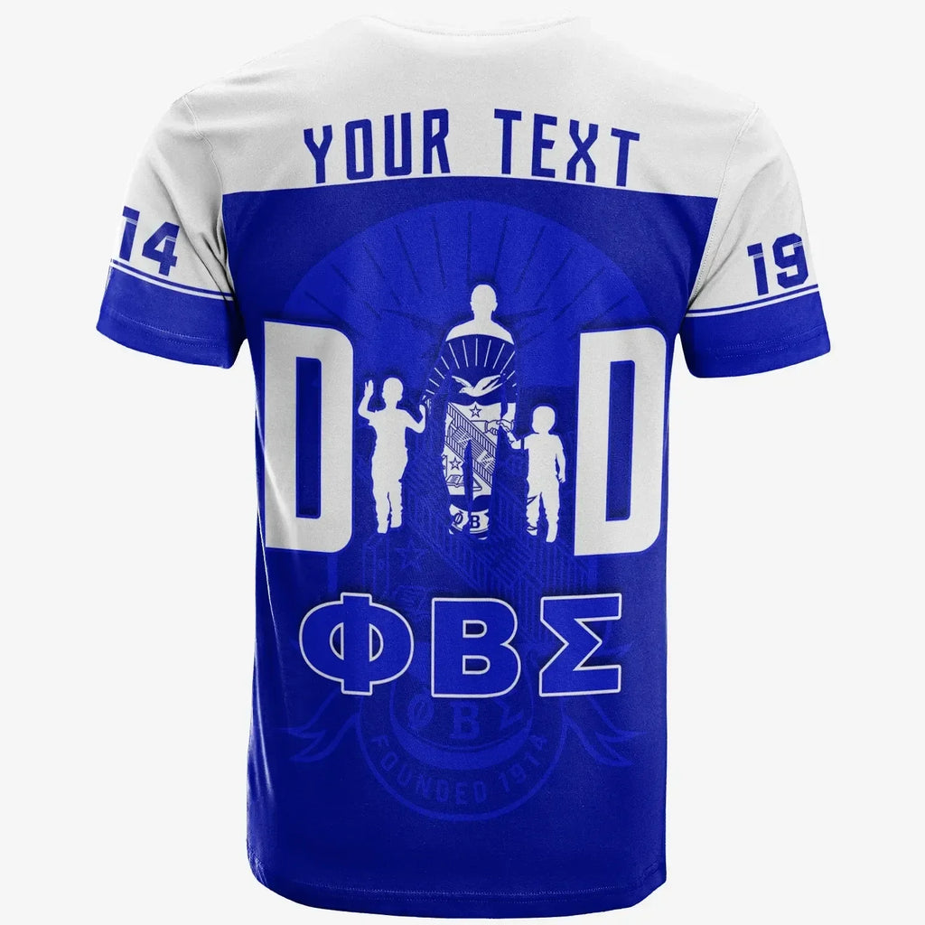 Africa Zone T-shirt - Personalized Phi Beta Sigma Happy Father'S Day T-shirt J5