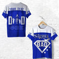 Personalized Phi Beta Sigma Happy Father'S Day T-shirt