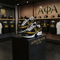 Alphas 1906 Brotherhood Black & Gold Cushion Sport Shoes - Legacy in Every Step