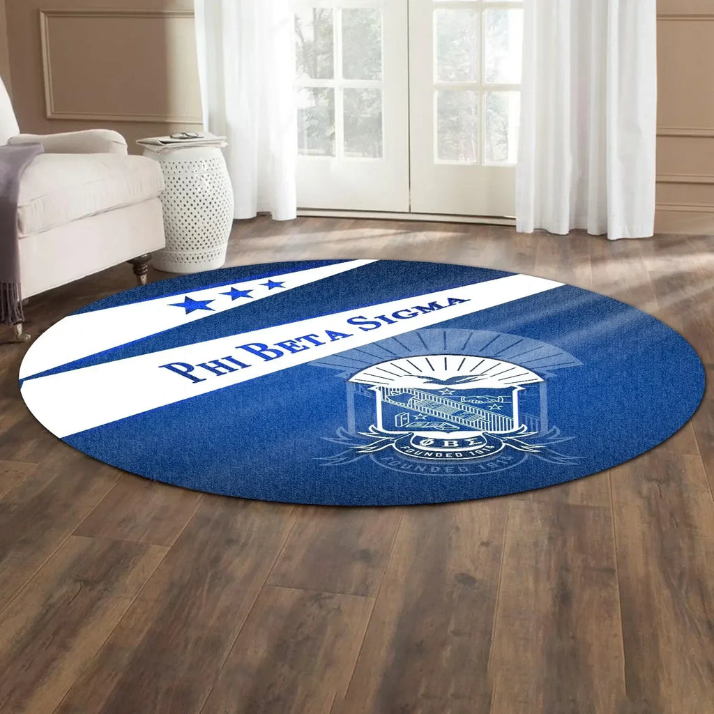 Africa Zone Carpet - Phi Beta Sigma Lovers Round Carpet J5