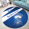Phi Beta Sigma Lovers Round Carpet