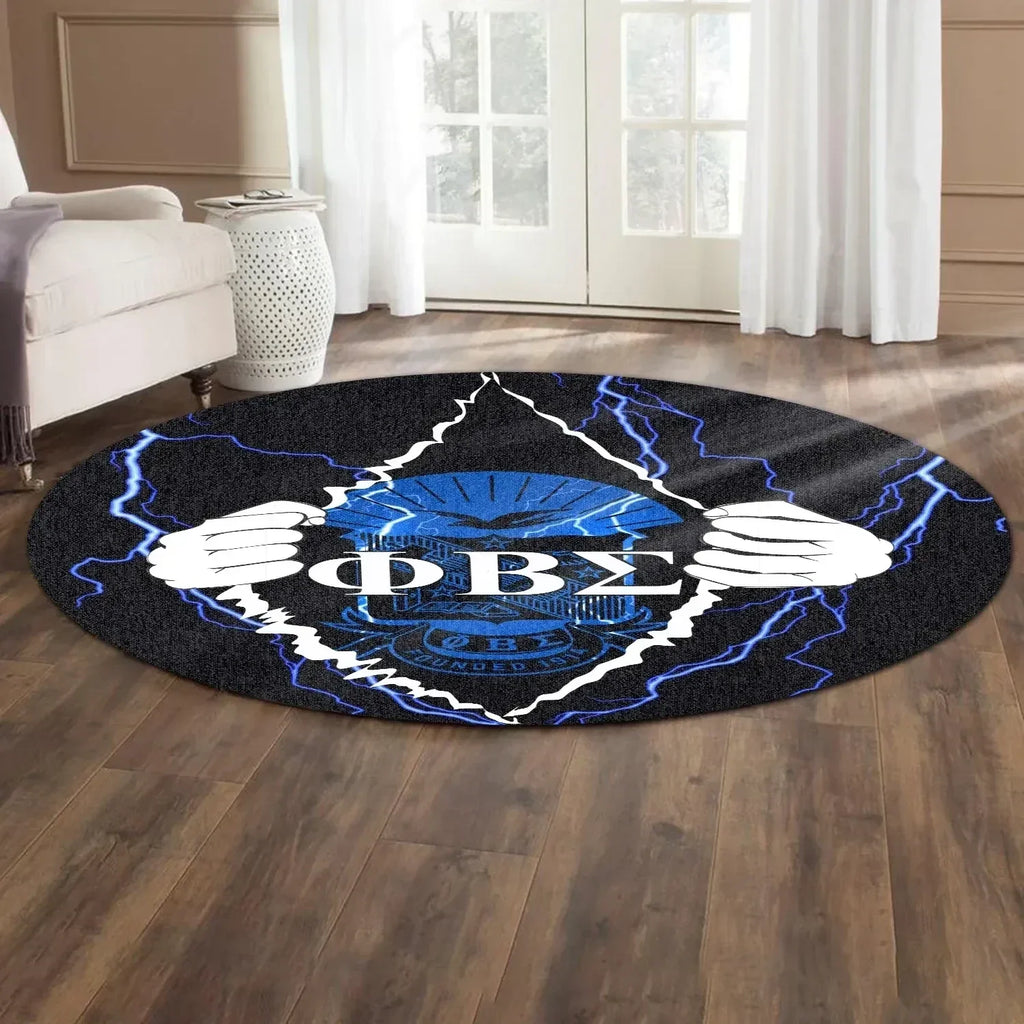Africa Zone Carpet - Phi Beta Sigma Lightning Round Carpet J5