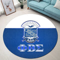 Phi Beta Sigma Lovers Version 02 Round Carpet