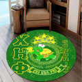 Africa Zone Round Carpet - Chi Eta Phi Sorority Turtle Pattern Round Carpet | Lovenewzealand.co

