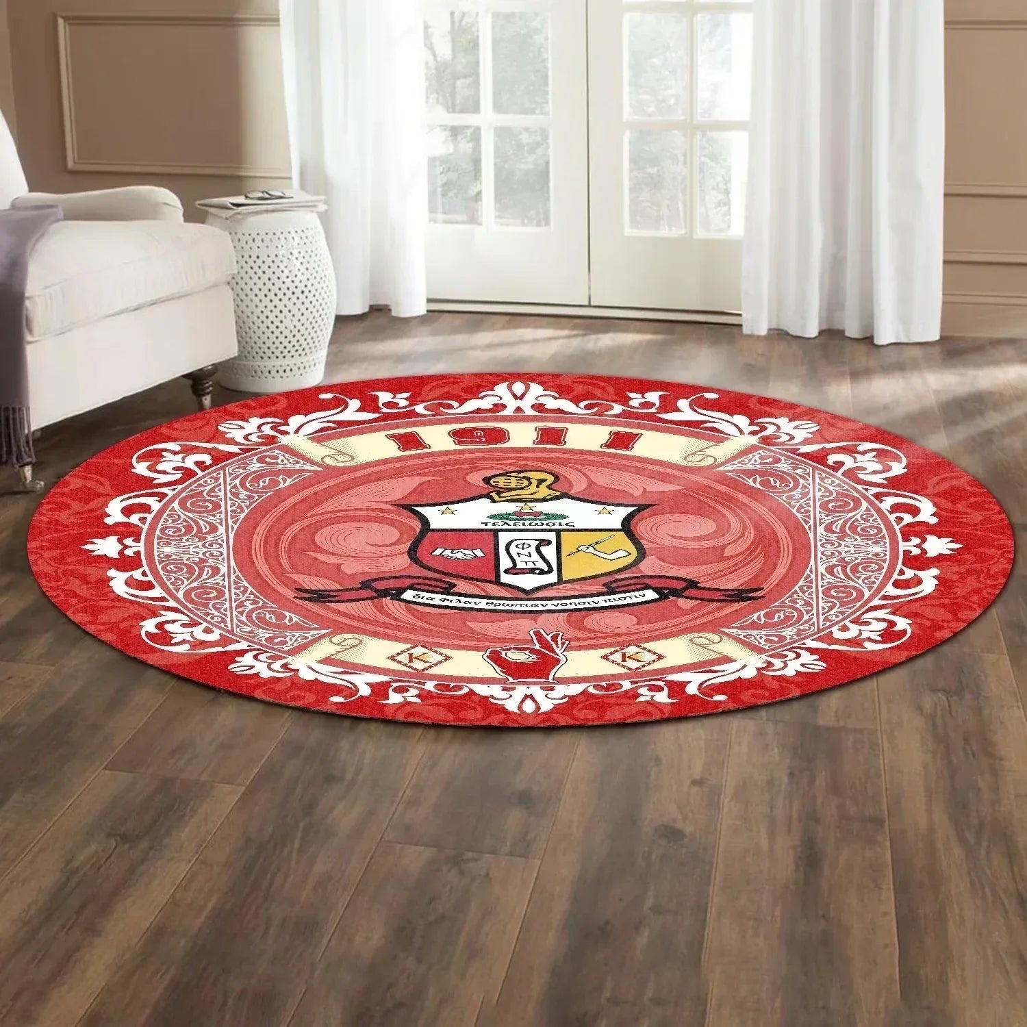 Home KAP Nupe Round Carpet J0 | Africazone9 | Gettee.com
