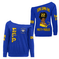 (Custom) Africazone Off Shoulder Sweaters - Sigma Gamma Rho Lady Sigmas A31