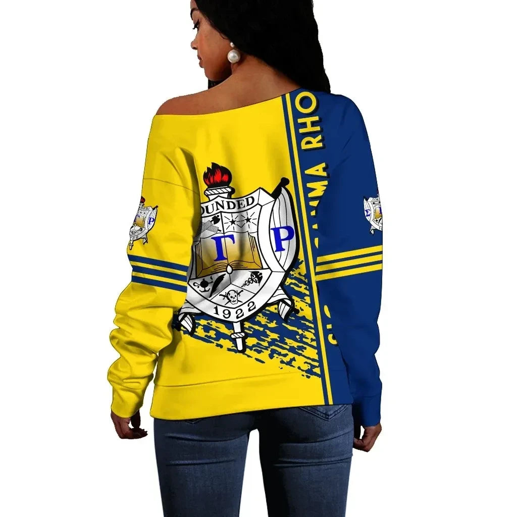 SGRhos 1922 Sisterhood Off Shoulder Sweaters - Brush Style