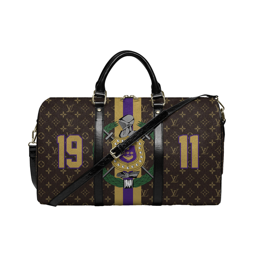 Omega Psi Phi Fraternity Louis Vuitton Travel Duffle Bag