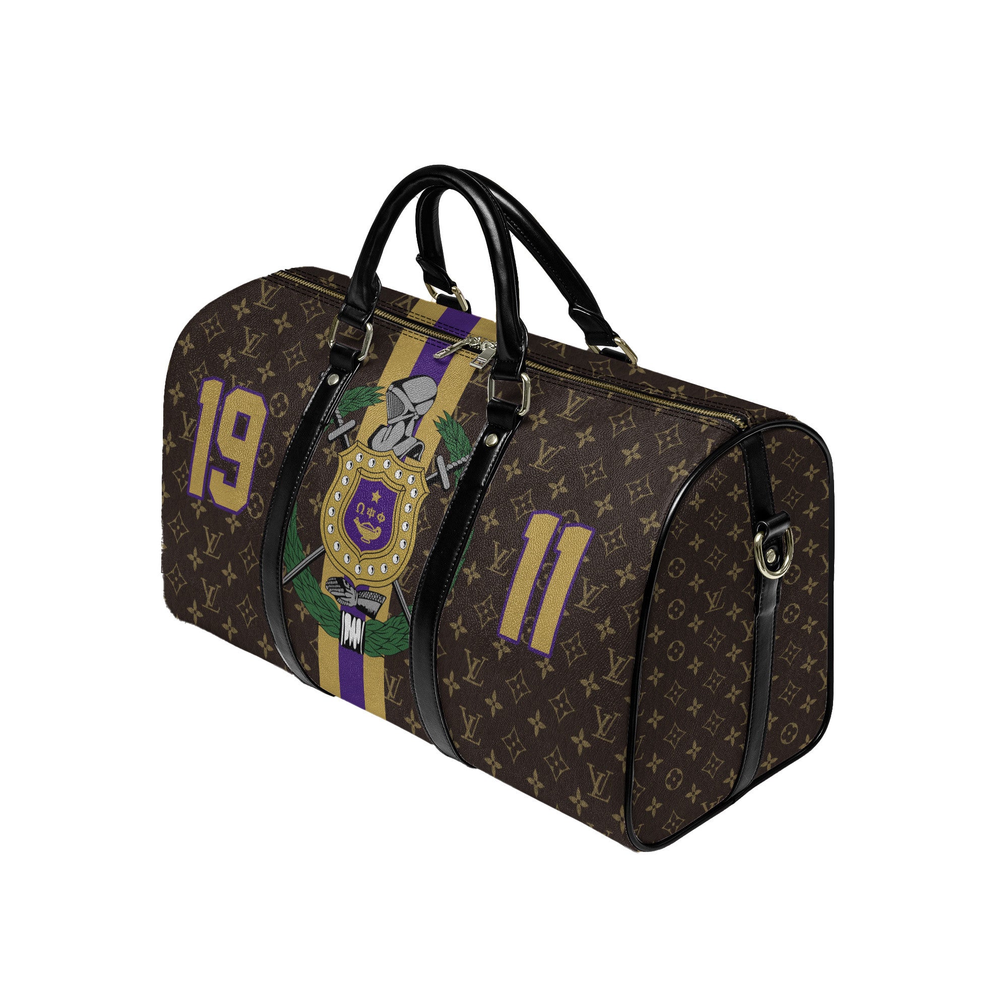 Omega Psi Phi Fraternity Louis Vuitton Travel Duffle Bag