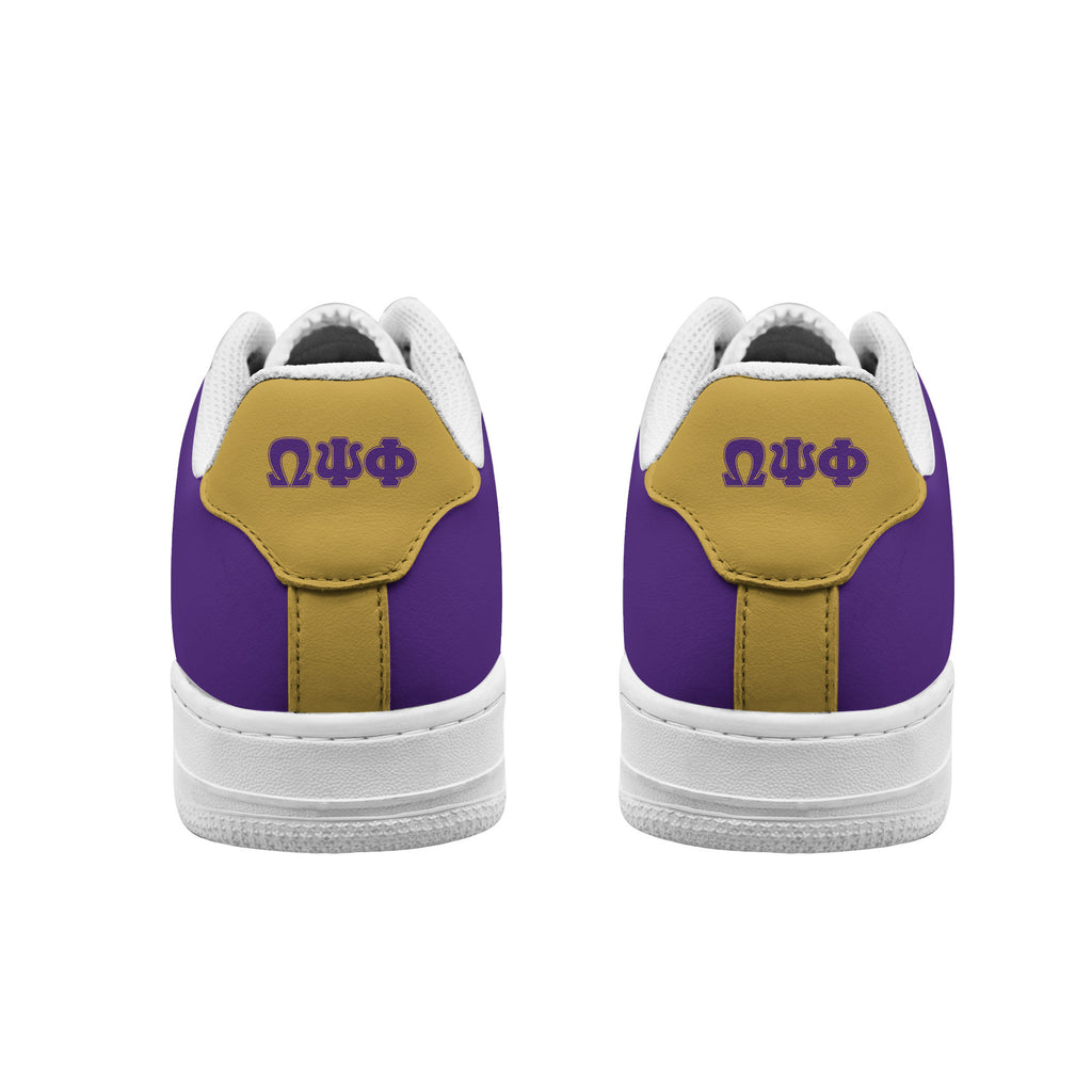 (Personalized) Omega Psi Phi Fraternity Nike Air Force 1 Shoes