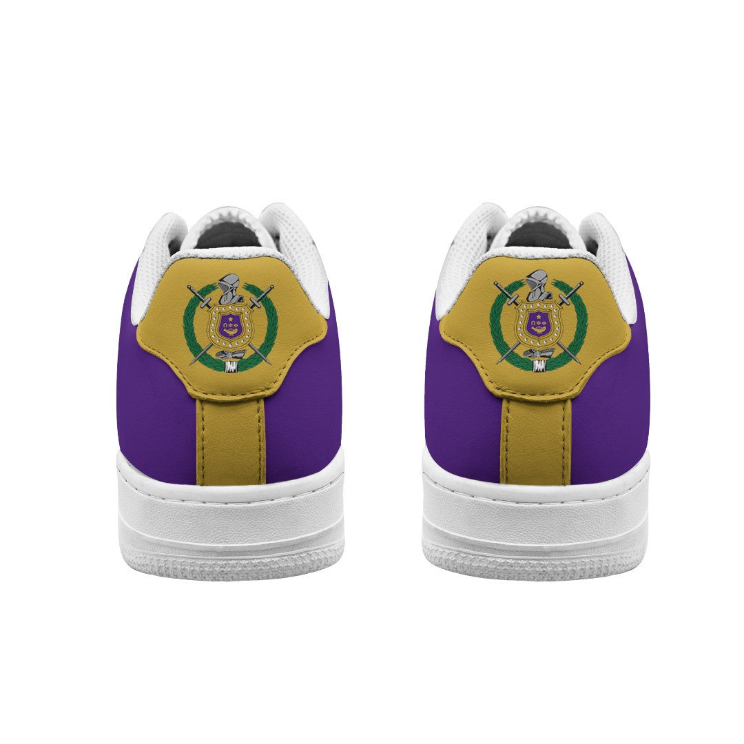 (Personalized) Omega Psi Phi Fraternity NAF It's Us Shoes Royal Purple Ver T5