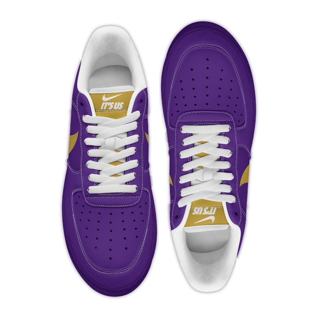 (Personalized) Omega Psi Phi Fraternity NAF It's Us Shoes Royal Purple Ver T5